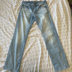 American eagle extreme flex 4 light wash jeans